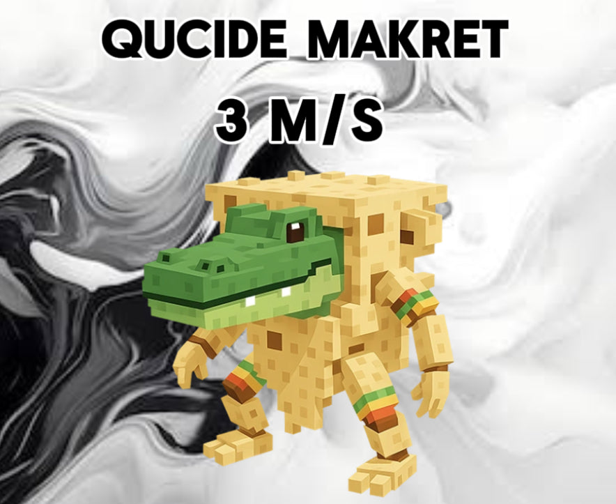 3m/s Quesadilla Crocadilla